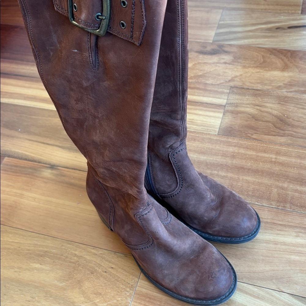 Paul Green suede boots - Picture 6 of 12